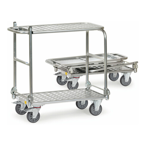 Fetra ESD-Klapp-Tischwagen 91180 -ALU