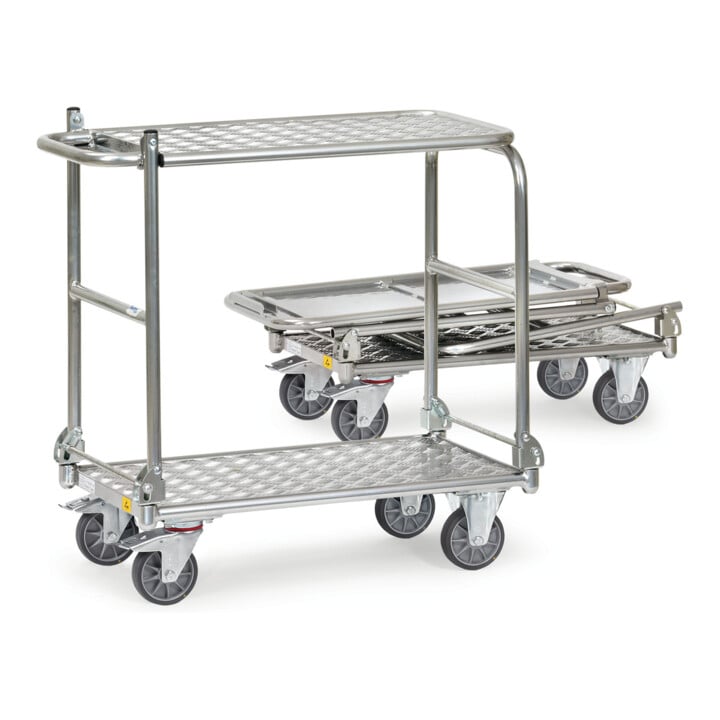 Fetra ESD-Klapp-Tischwagen 91180 -ALU