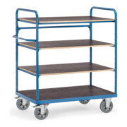 fetra Etagenwagen 18202 - Tragkraft 1200kg Elastic-Reifen-2