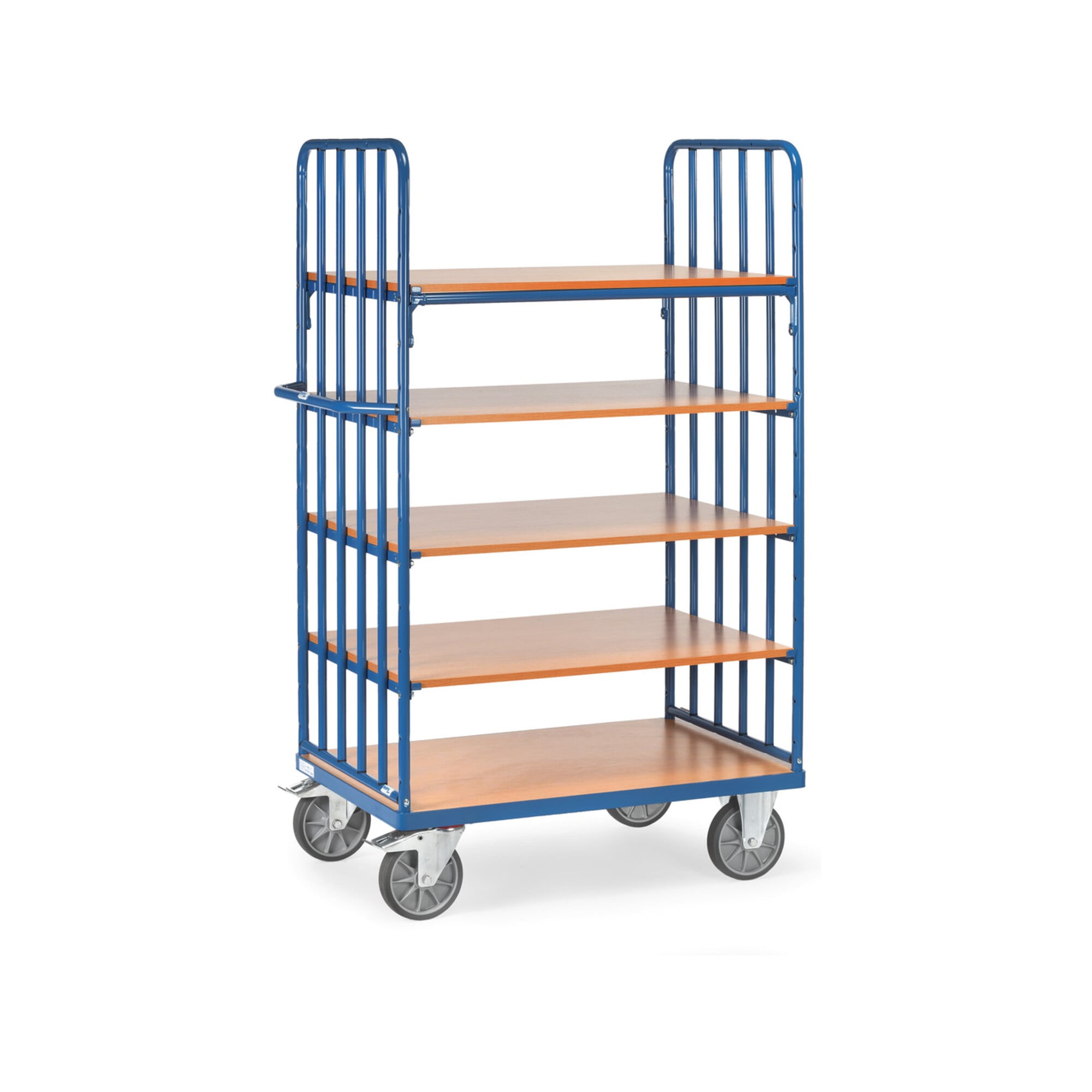 fetra Etagenwagen 8352 mit Streben - Tragkraft 600kg TPE-Reifen