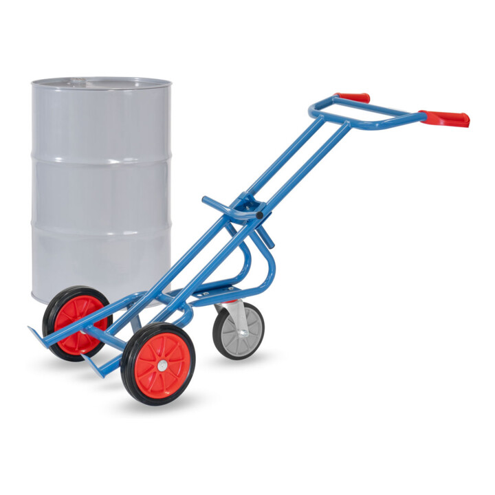fetra Fasskarre 206 -mit Stützrad- Vollgummi-Bereifung Tragkraft 300kg