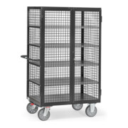 fetra box van 5393/7016 avec parois grillagées Edition Grise-2