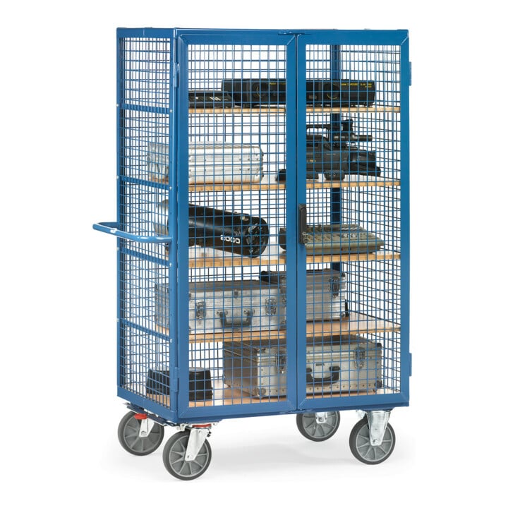 fetra Fourgon 5392 avec ridelles grillagées - charge max. 750kg pneus TPE