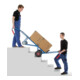 fetra Gerätekarre 11050 - Tragkraft 400kg Schaufel 19x55cm Komplettausrüstung mit Treppensternen, Tragholm und Spanngurt