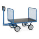 fetra Handpritschenwagen 6433V - Tragkraft 700kg Vollgummi-Reifen-5