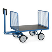 fetra Handpritschenwagen 6433V - Tragkraft 700kg Vollgummi-Reifen-5