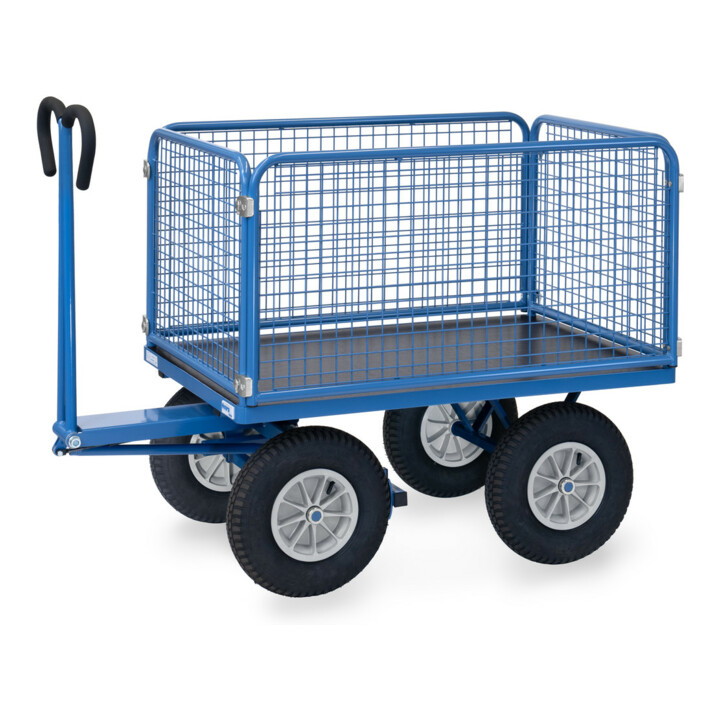 fetra Handpritschenwagen 6434L - Tragkraft 1000kg Luft-Bereifung