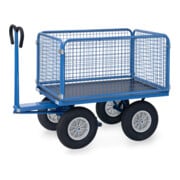 fetra Handpritschenwagen 6434P blau pulverbeschichtet-1