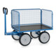 fetra Handpritschenwagen 6434V - Tragkraft 1000kg Vollgummi-Reifen