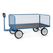 fetra Handpritschenwagen 6436V - Tragkraft 1250kg Vollgummi-Reifen-4