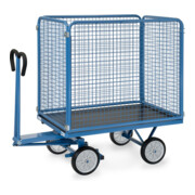 fetra Handpritschenwagen 6443V - Tragkraft 700kg Vollgummi-Reifen-2