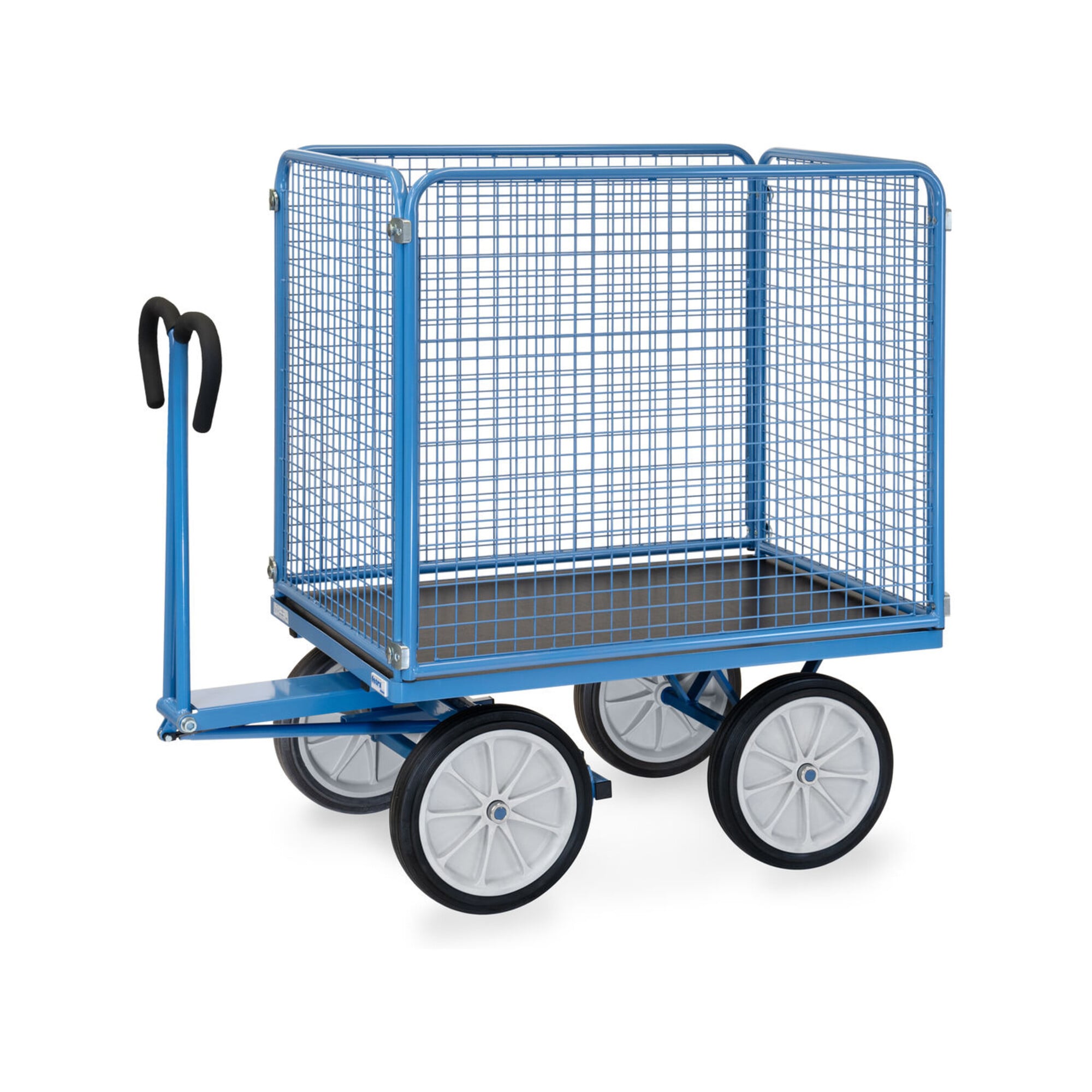 fetra Handpritschenwagen 6444V - Tragkraft 1000kg Vollgummi-Reifen