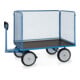 fetra Handpritschenwagen 6445V - Tragkraft 1000kg Vollgummi-Reifen