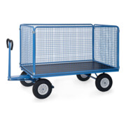 fetra Handpritschenwagen 6446P pulverbeschichtet RAL 5007-1