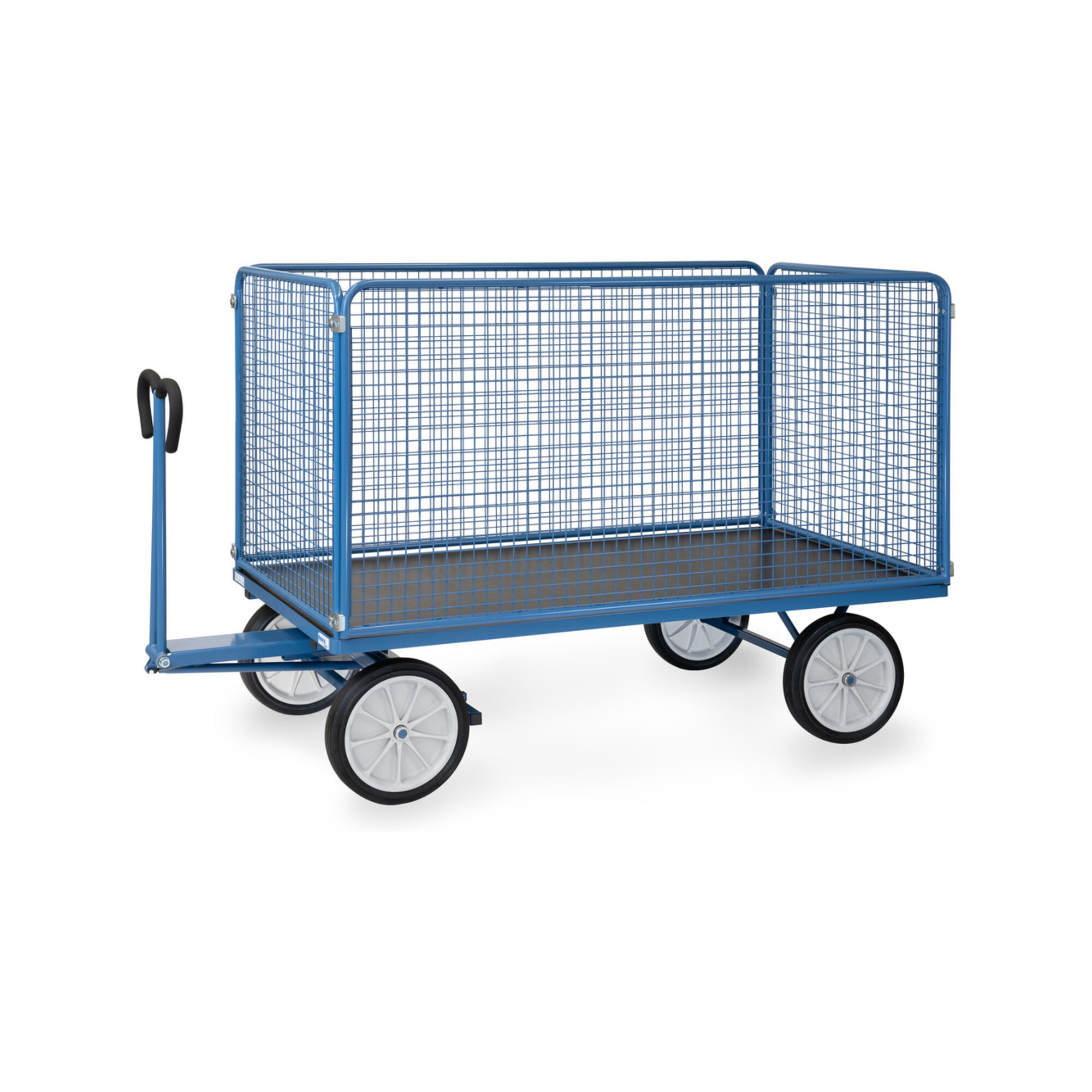 fetra Handpritschenwagen 6446V - Tragkraft 1250kg Vollgummi-Reifen