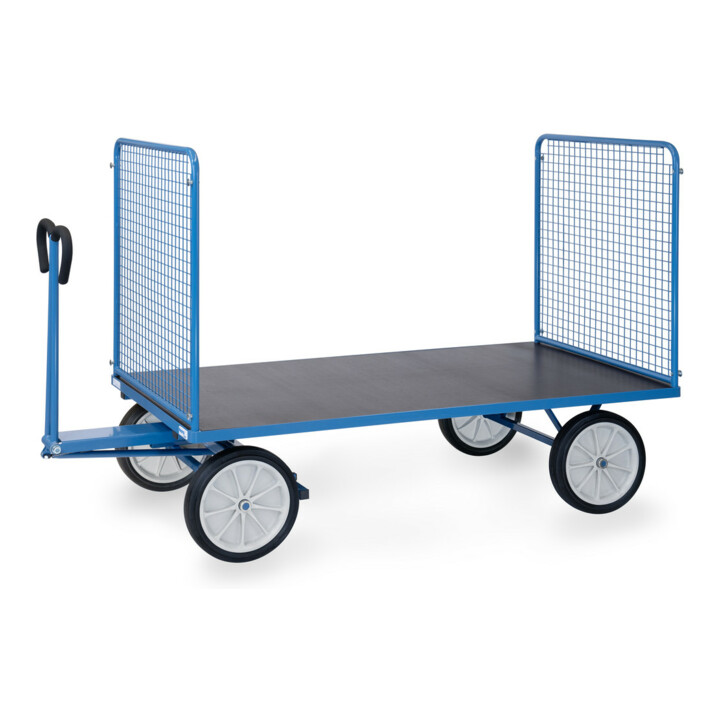 fetra Handpritschenwagen 6446V - Tragkraft 1250kg Vollgummi-Reifen