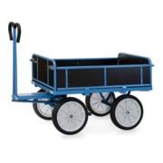 fetra Handpritschenwagen 6454V - Tragkraft 1000kg Vollgummi-Reifen-2