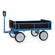 fetra Handpritschenwagen 6455V - Tragkraft 1000kg Vollgummi-Reifen-2