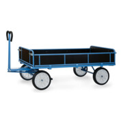 fetra Handpritschenwagen 6456V - Tragkraft 1250kg Vollgummi-Reifen-2
