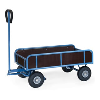 fetra Handwagen 4122L, Tragkraft 400kg Luft-Bereifung
