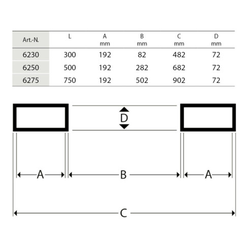 fetra Kippbehälter 6275 - Schüttkantenhöhe 756mm