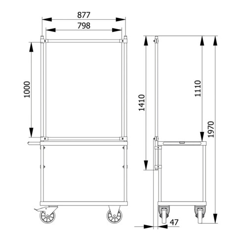 fetra Kit de montage cadre anti-infection 5900 pour modèles 2400, 2420