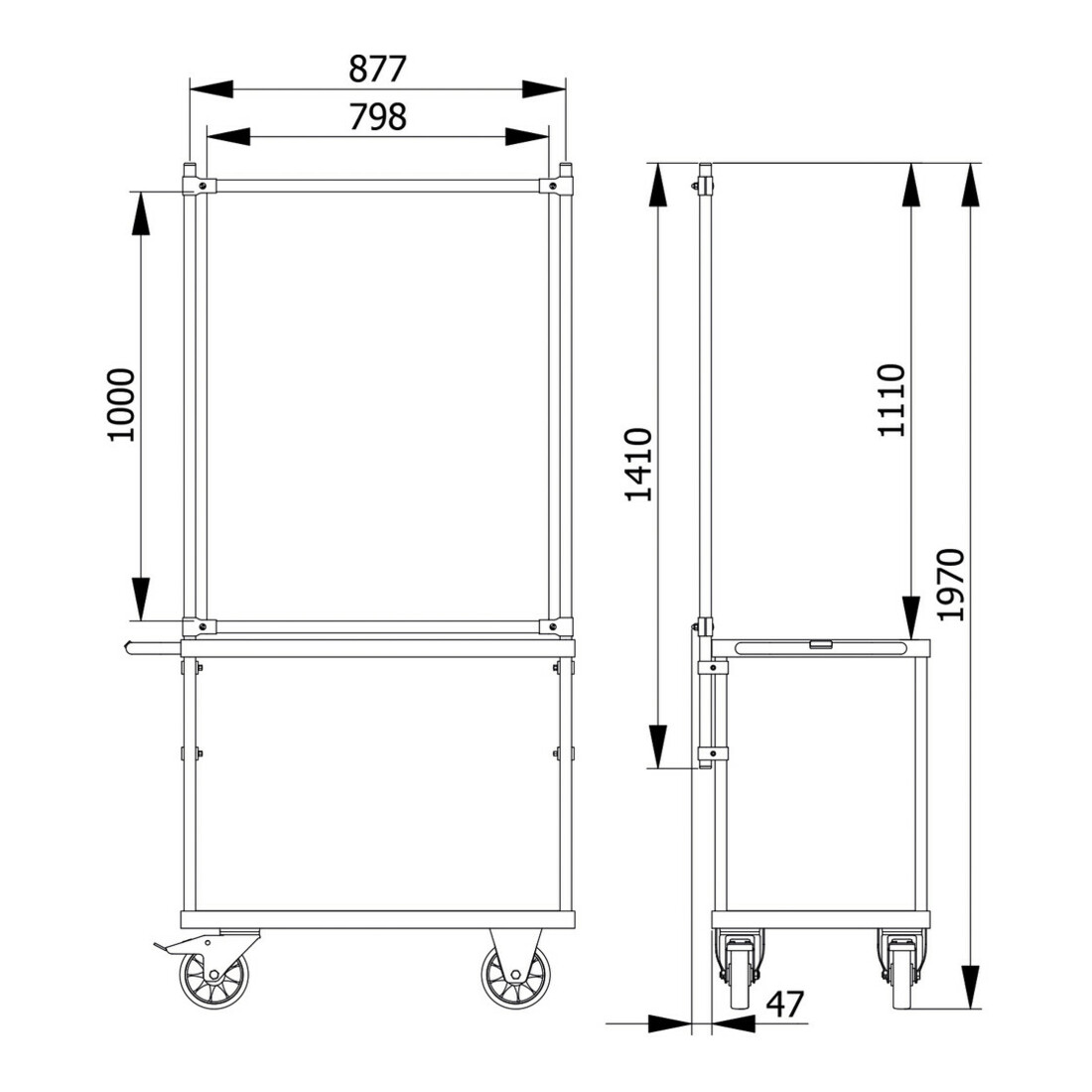 fetra Kit de montage cadre anti-infection 5900 pour modèles 2400, 2420