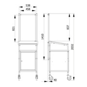 fetra Kit de montage cadre anti-infection 5934 pour modèles 5834, 5836, 5844-5