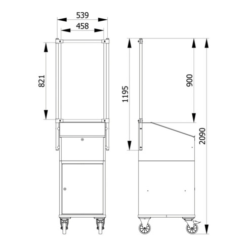 fetra Kit de montage cadre anti-infection 5948 pour modèles 2448, 2449