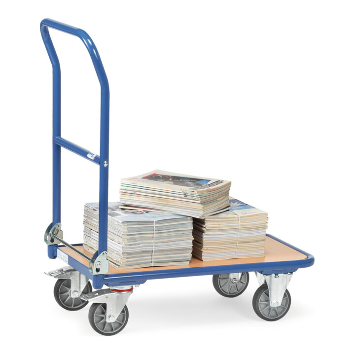 fetra Klappwagen KW 1, Tragkraft 250kg, TPE-Reifen, klappbarer Schiebebügel