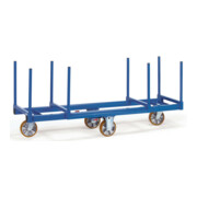 fetra Langmaterial-Wagen 2111 - Tragkraft 1200kg Polyurethan-Reifen-2