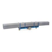 fetra Langmaterial-Wagen 2123 - Tragkraft 3000kg Polyurethan-Reifen-5