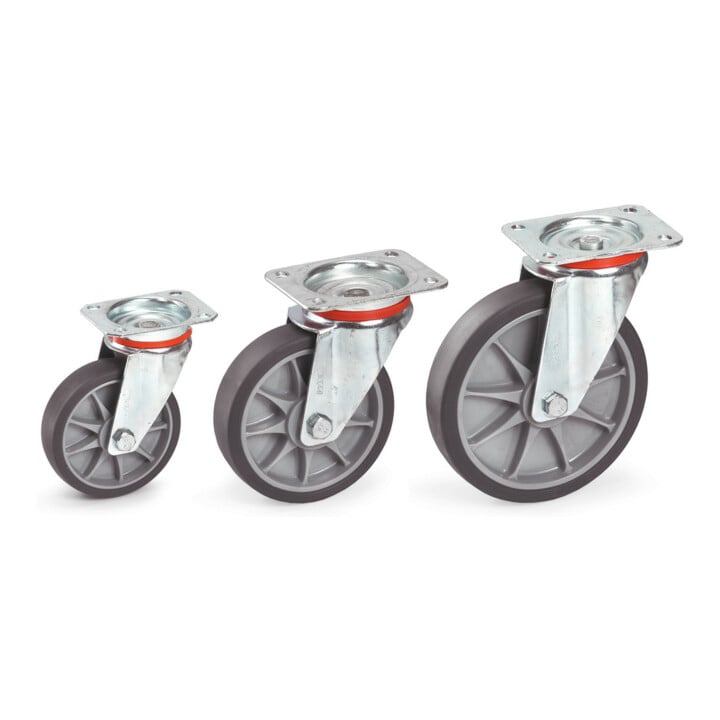 fetra Lenkrolle 125 x 32 mm - Tragkraft 135 kg