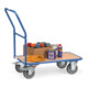 fetra Magazinwagen 2100, Tragkraft 400kg, TPE-Reifen, 1 Schiebebügel-4