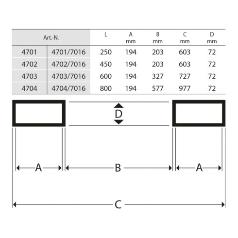 fetra Muldenkipper 4701 Anthrazitgrau