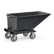 fetra Muldenkipper 4701 Anthrazitgrau mit Ablasshahn