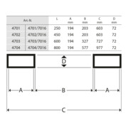 fetra Muldenkipper 4702 Anthrazitgrau-5