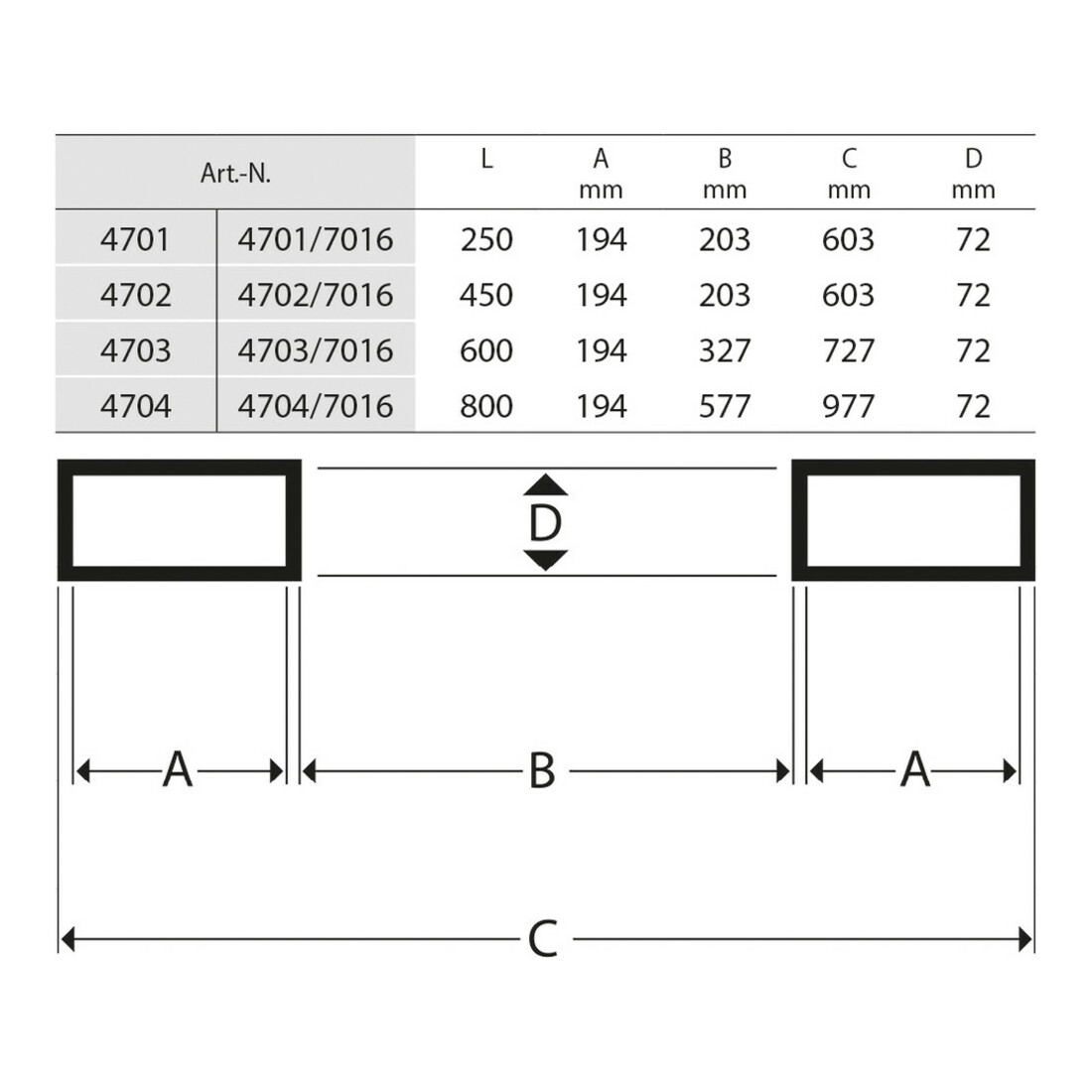 fetra Muldenkipper 4703 Anthrazitgrau