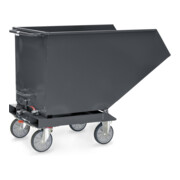 fetra Muldenkipper 4703 Anthrazitgrau mit Ablasshahn