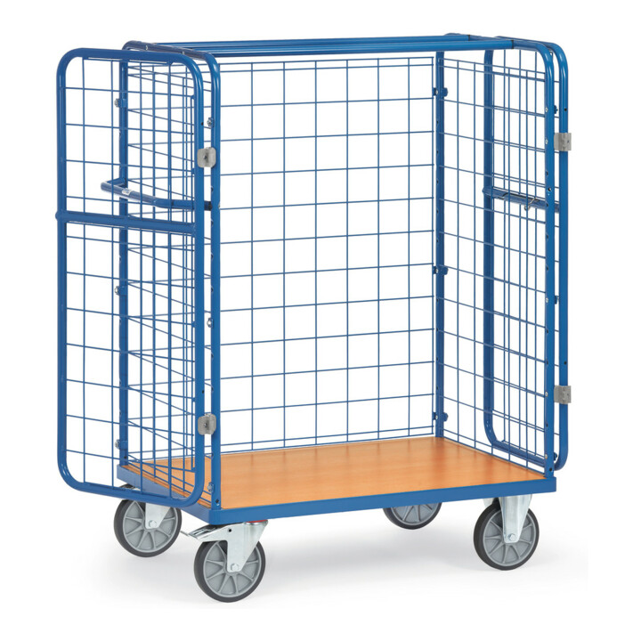 fetra Paketwagen 8481-3 DG-Wände DF-Türen - Tragkraft 600kg TPE-Reifen
