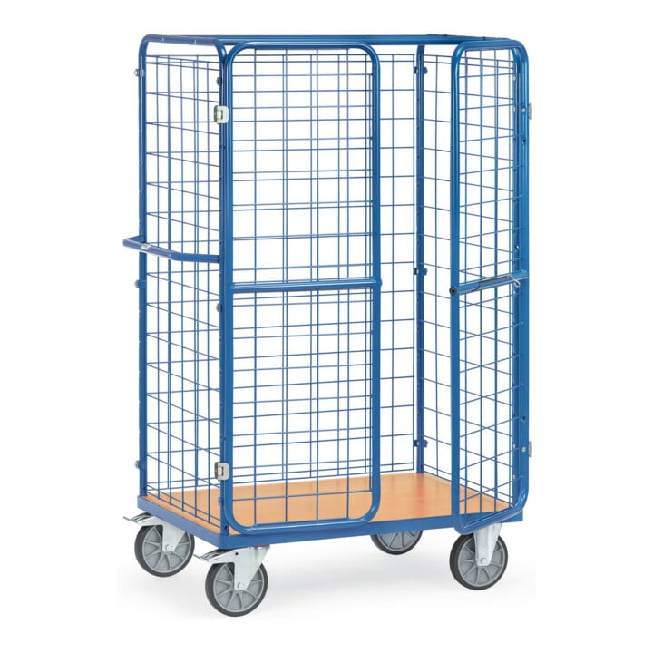 fetra Paketwagen 8581-3 DG-Wände DF-Türen - Tragkraft 600kg TPE-Reifen