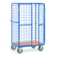 fetra Paketwagen 858+ 3 DG-Wände DF-Türen, Tragkraft 600kg, TPE-Reifen-1