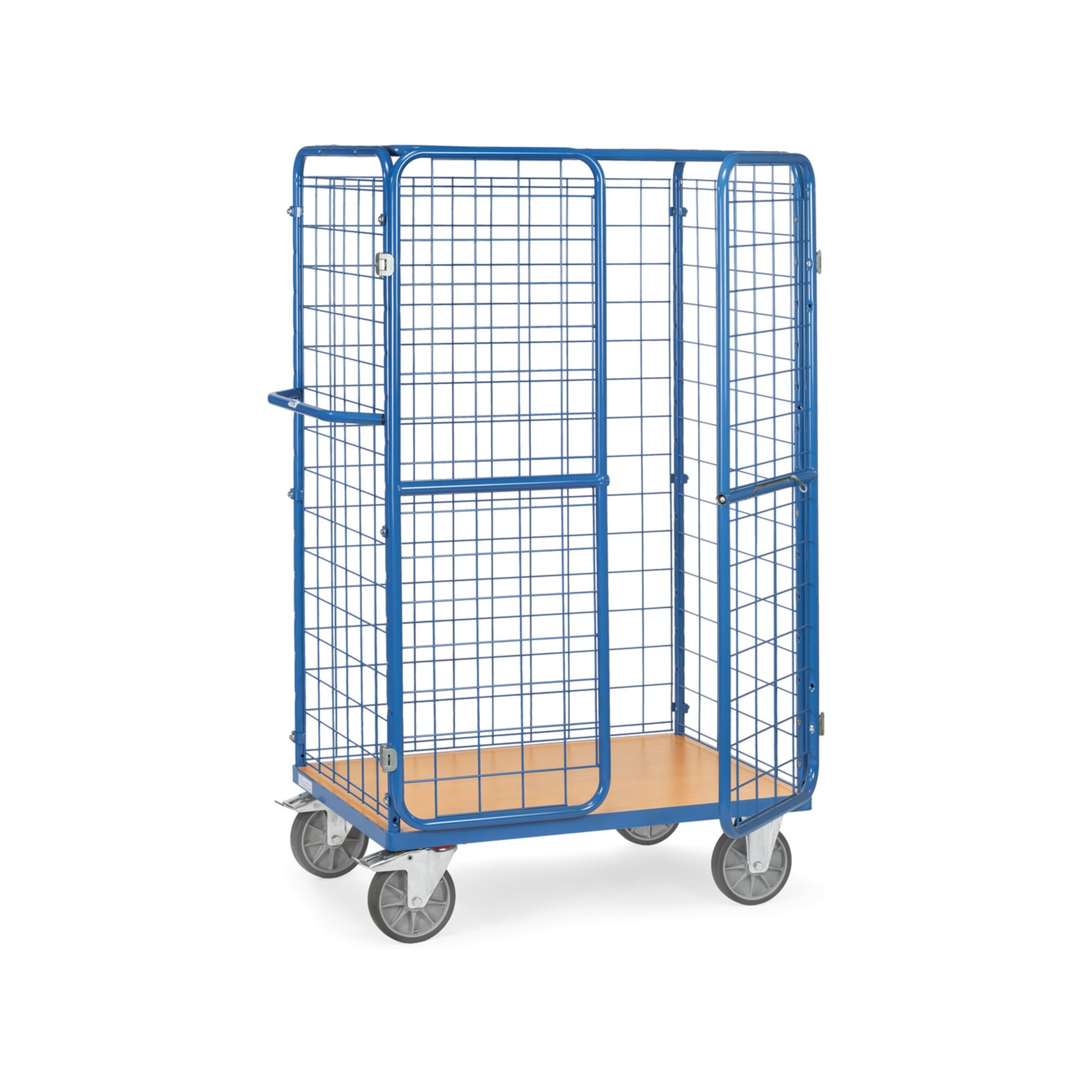 fetra Paketwagen 8582-3D DG-Wände DF-Türen Dach - Tragkraft 600kg TPE-Reifen