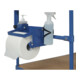 fetra Papierrollenhalter inkl. Anbausatz für Tischwagen 600 mm breit