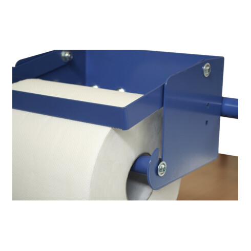 fetra Papierrollenhalter inkl. Anbausatz für Tischwagen 900 x 500