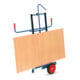 fetra Plattenkarre 2075 - Tragkraft 400kg Schaufel 50x20cm