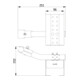 fetra Porte-bouteilles pour bouteilles Euro1000ml - surface de pose (l x p) : 93 x 75 mm
