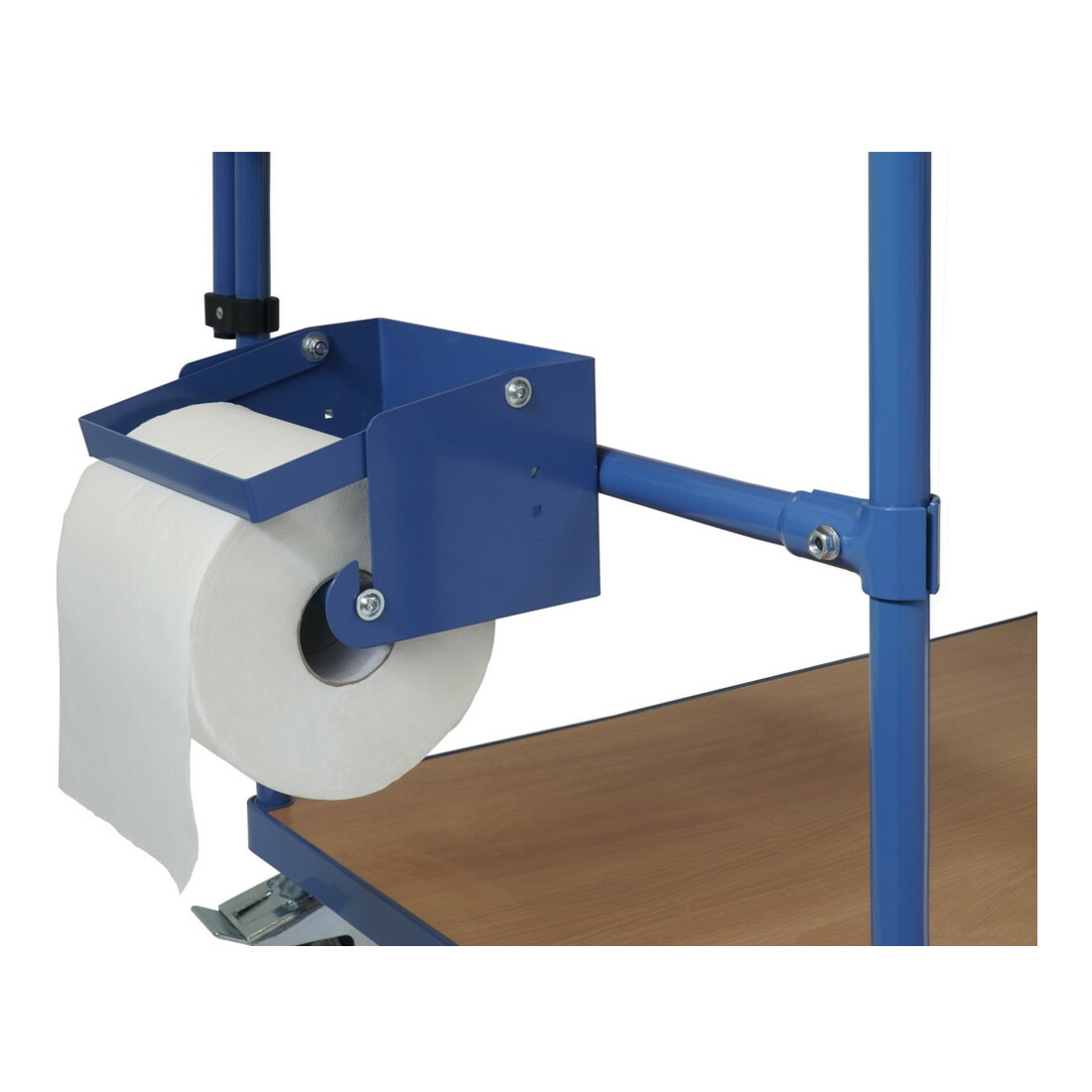 fetra Porte-rouleau de papier avec kit de montage pour chariot de table largeur 700 mm