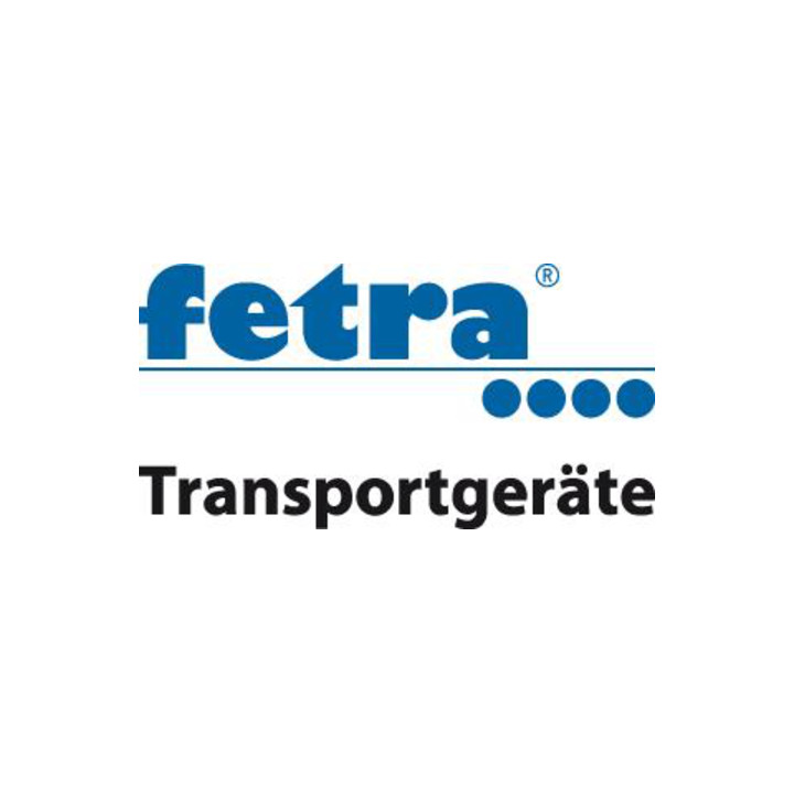 fetra Poussette tubulaire à simple encliquetage pour chariot à palettes