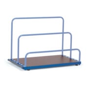 fetra Présentoir à panneaux 4363 - sans arceau - surface de chargement 1200x800mm-2